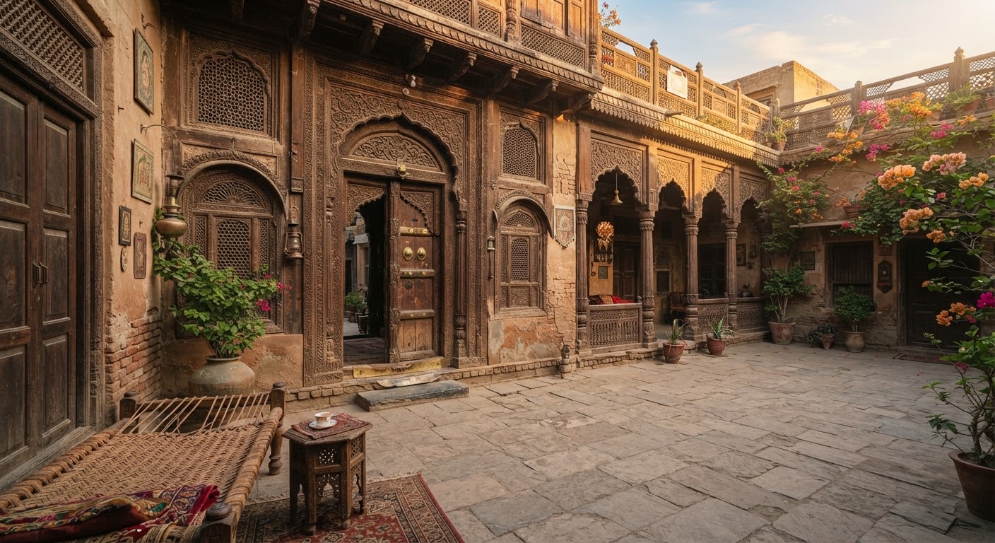 The Architectural Roots of Nakkashi Design
