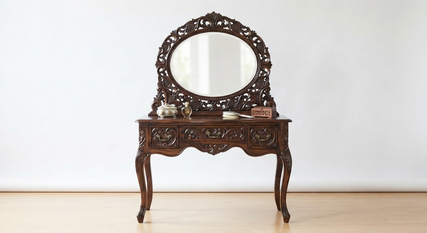 Carved Dressing Table — Limited Edition
